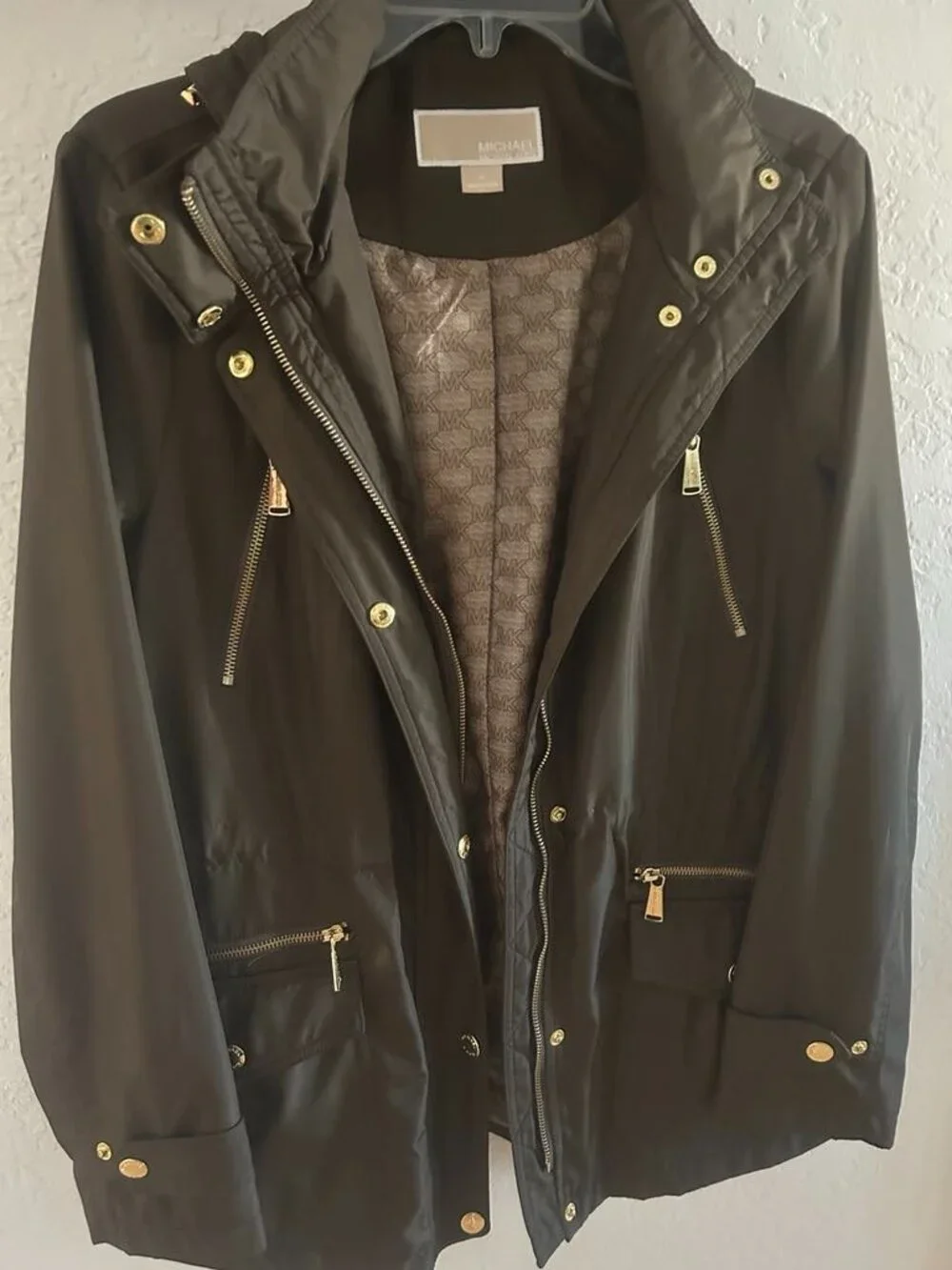 Michael Kors Zipper Logo Jacket M